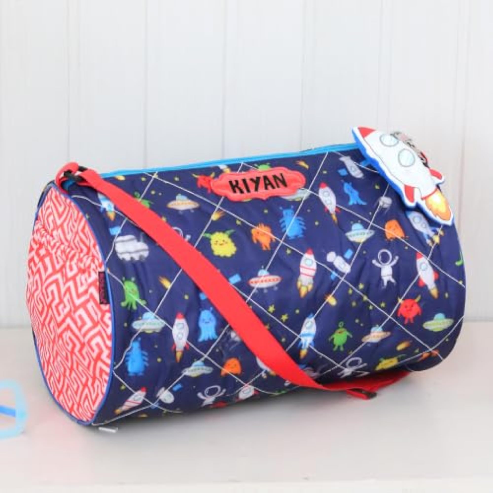 Personalized Kids Water-Resistant Duffle Bag